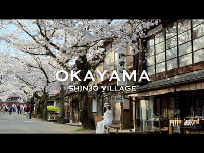Exploring Japan's Most Beautiful Village 🌸 | Shinjo Village, Okayama | RURAL JAPAN TRAVEL VLOG