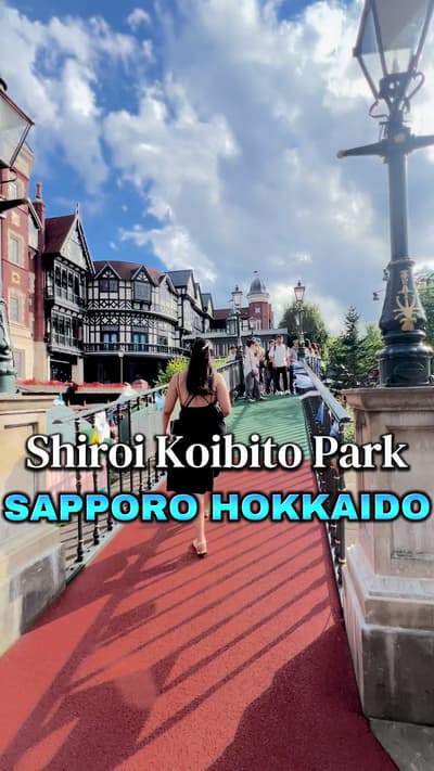 Summer Fun in Shiroi Koibito Park...one of the most famous attractions in Sapporo—basically a chocol