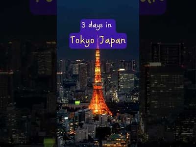 Tokyo Japan | Tokyo 3 Days Itinerary | Things to do in Tokyo Japan | Tokyo Travel Guide