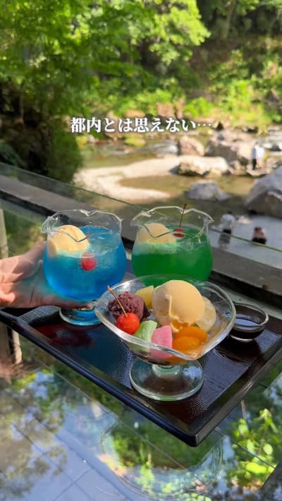 ↓店舗詳細↓【毎日投稿】☝🏻フォローしてね 💡他の投稿はこちら →@tamaran_gourmet この店行きたい！と思ったら右の「...」から保存！ 📍黒茶屋 ・ 【注文したもの】 ・天然氷の
