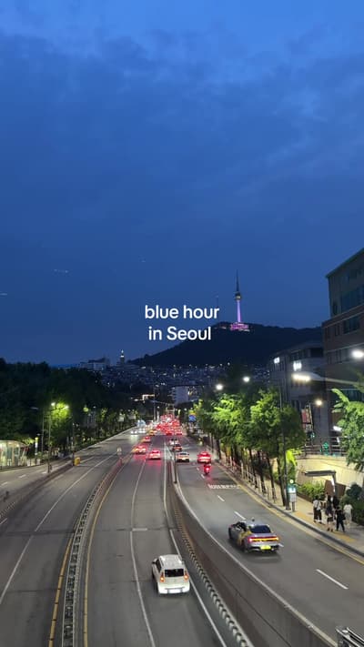 Blue hour in seoul looks so magnifique 🤍 #seoullife #bluehouraesthetic #southkorea
Tagged location: