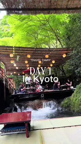 A rainy first day in Kyoto, but would not have changed a thing! We turned it into the perfect excuse