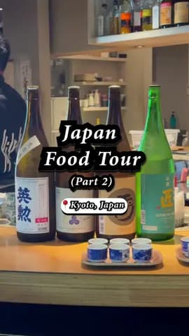 📍 Japan Food Tour Part 2: Kyoto 🇯🇵 If you really want to experience Japan, start with the food 🍜