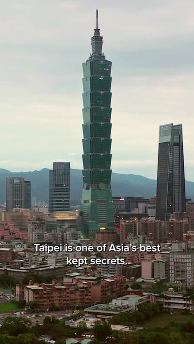 Join us for 48 Hours in #Taipei. Full episode at the link in bio 🇹🇼 #Taiwan #TaiwanTravel #TaipeiG