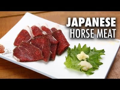 Tasting a Japanese Horse Meat Barbecue