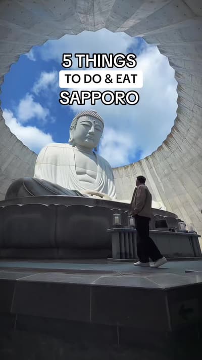 5 Things To Do & Eat in Sapporo, Japan 🇯🇵🍜 Planning a summer trip to Hokkaido? We spent two weeks