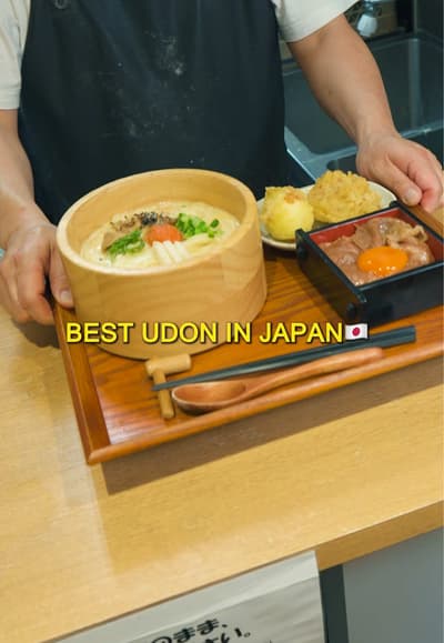 THIS UDON TEXTURE BLEW MY MIND… ONLY IN TOKYO! 🍜 📍功刀屋 Kunugiya 1 Chome-7-2 Shinjuku, Shinjuku City