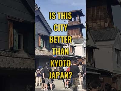 Escape Tokyo! Kawagoe Japan: A Perfect Day Trip (Little Edo) #japan #kyoto #kawagoe #shorts #reels