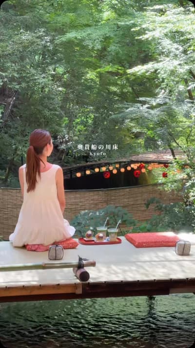 もうすぐ夏休みだね！どこ行く？ ⁡ #京都 #貴船