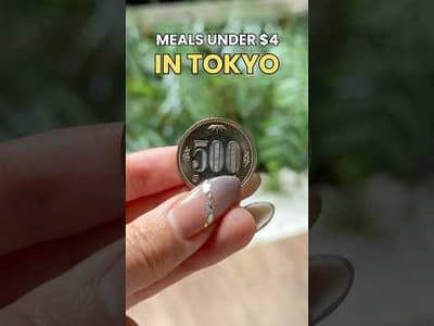 Cheap Eats In Tokyo For Under $4 #japan