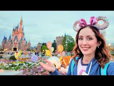 After 3pm Pass in Tokyo Disneyland | Kawaii Food, Merchandise, and Fun Rides!
