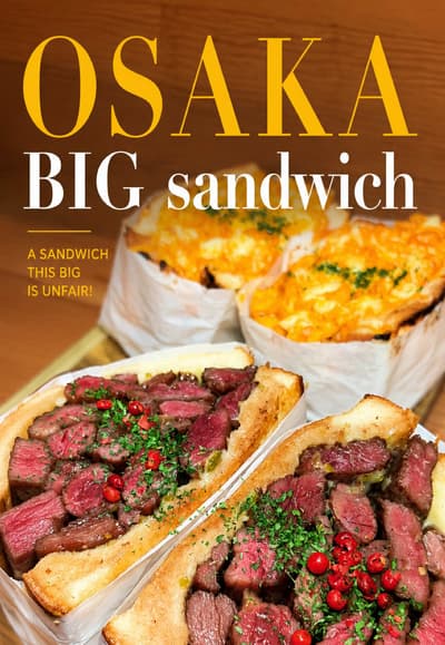 This Sandwich is absolutely INSANE! 🤯 If you’re looking for one of the craziest sandwiches in Osaka